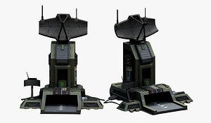 3D exterior skyscraper bildings
