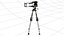 TV Camera 3D model