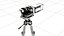 TV Camera 3D model