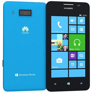huawei ascend w2 blue
