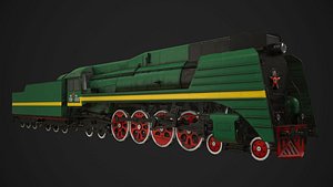 P36 Steam loco PBR Game Ready