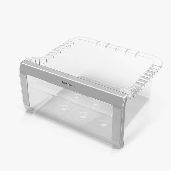 3D refrigerator glass box - TurboSquid 1348133