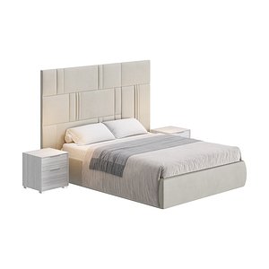 Double bed Scandal MYFAIR 3D model