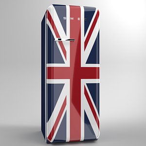 Smeg Fridge FAB28 Union Jack