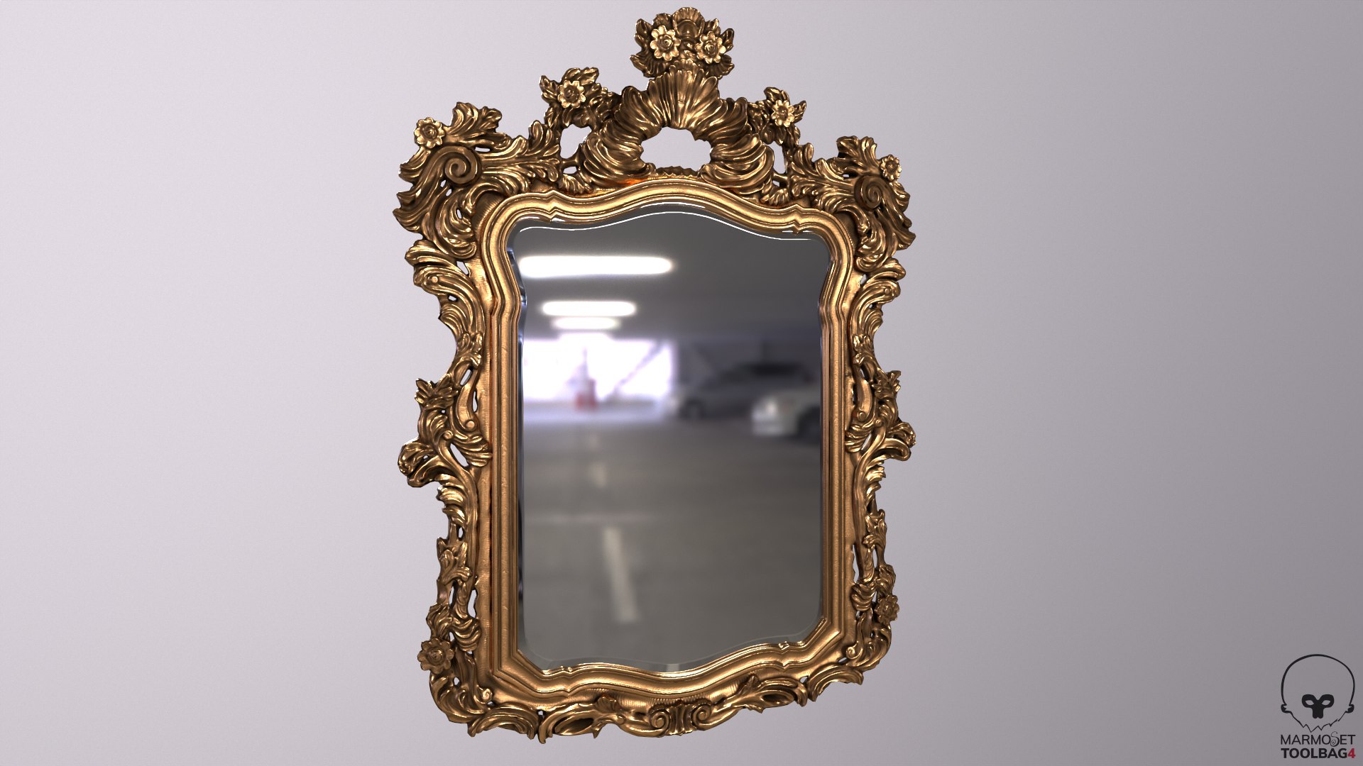 3D Model Wall Mirror - TurboSquid 2004844
