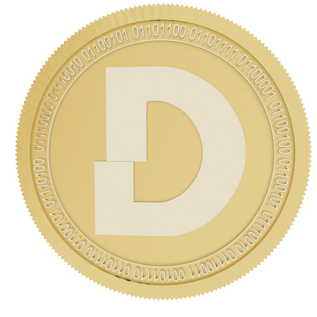 3D model davinci coin gold - TurboSquid 1495584