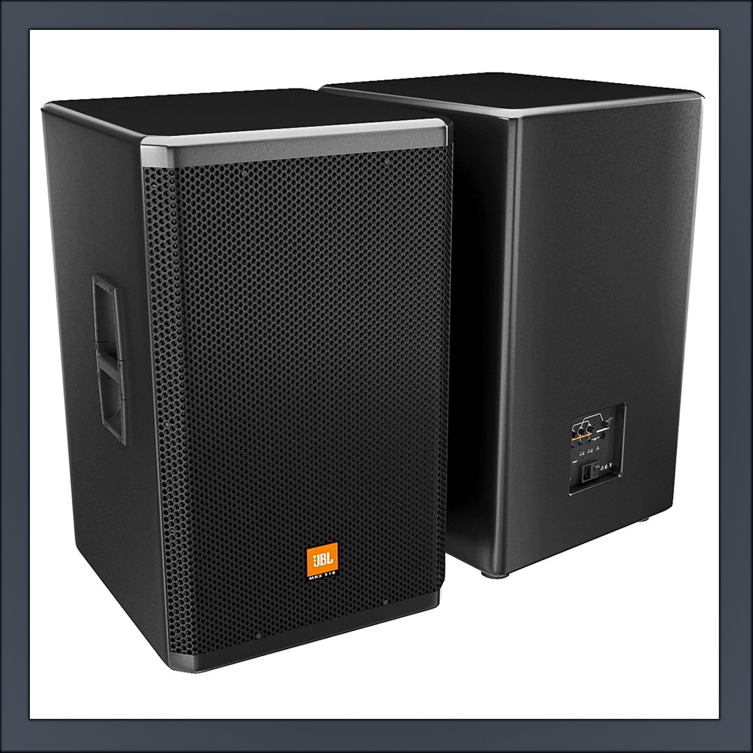 3d Model Jbl Mrx 515