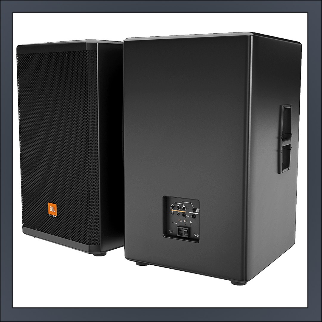 3d Model Jbl Mrx 515