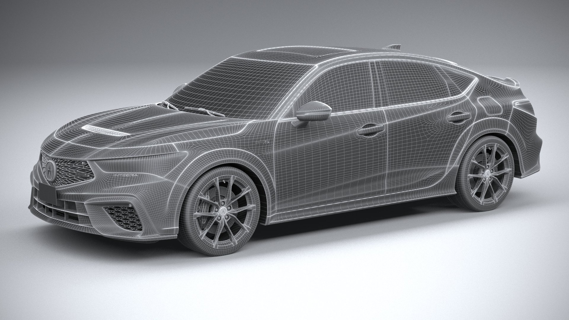 3D Acura Integra Type S 2024 - TurboSquid 2105478