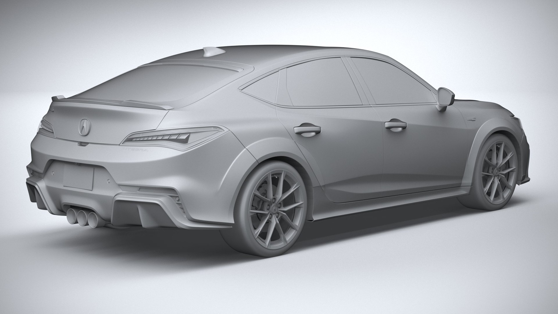 3D Acura Integra Type S 2024 - TurboSquid 2105478