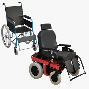 3d electrical wheel-chair