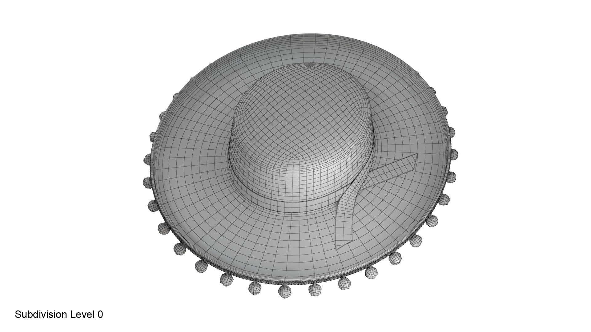 Spanish Hat 3D Model - TurboSquid 1862116
