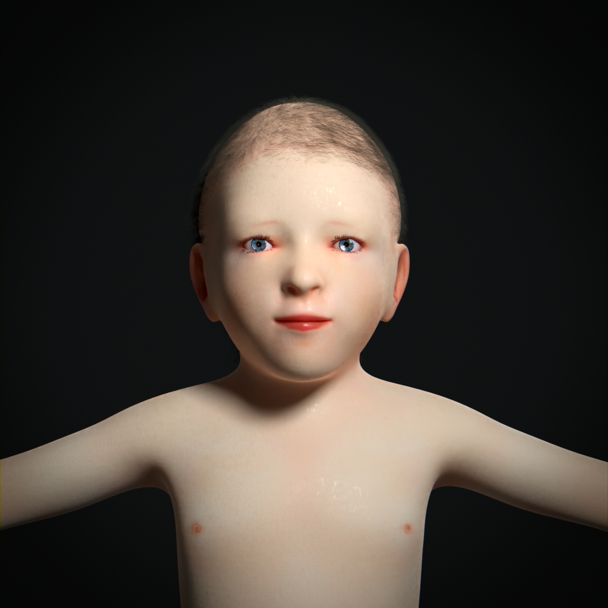 3D Child Rigged Low-poly - TurboSquid 1813915