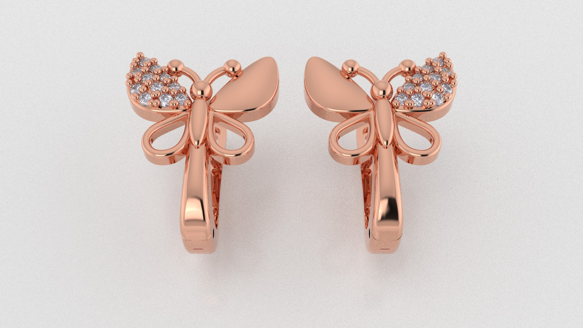 bow jewelry 3D model 3D printable