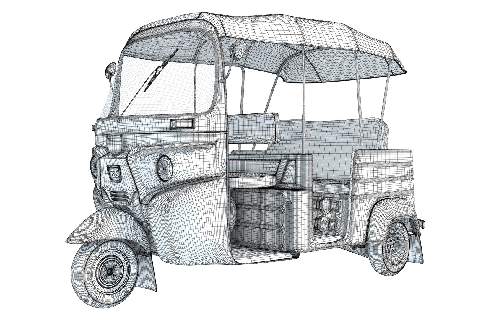 ArtStation - Auto Rickshaw