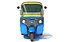 auto rickshaw mini taxi 3D model