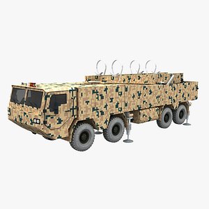 Iranian Missile Launcher Vehicle