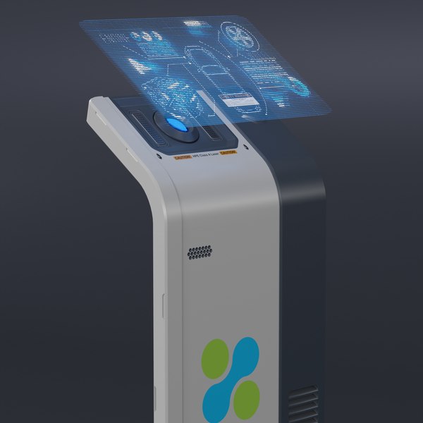 3D model Sci-Fi Info Holographic Panel V2 - TurboSquid 1844827