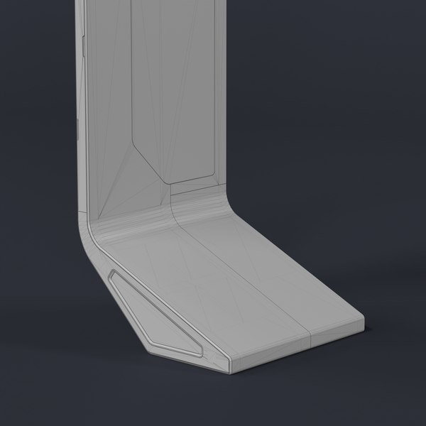 3D model Sci-Fi Info Holographic Panel V2 - TurboSquid 1844827