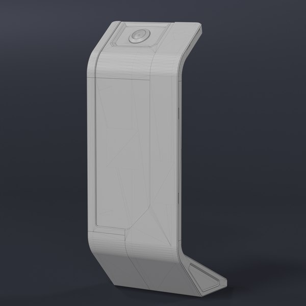 3D model Sci-Fi Info Holographic Panel V2 - TurboSquid 1844827