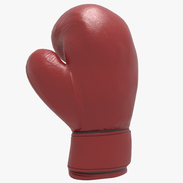 ANIMATED BOXING GLOVE MODEL REALTIME 3D model