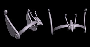 helmet saint seiya knights 3D model