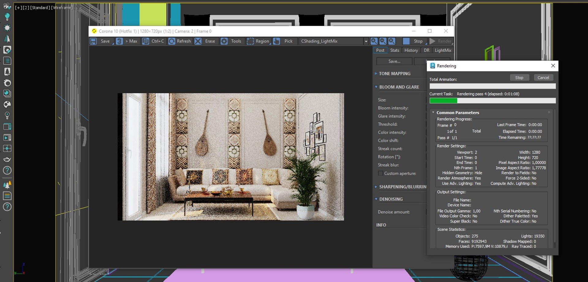 3D Model Islamic Dining Room - TurboSquid 2302147