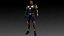 Marvel Nova Richard Rider 3D-Modell, vollständig ausgerüstet und texturiert