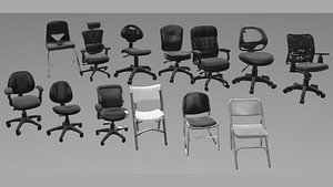 3D Chairs model