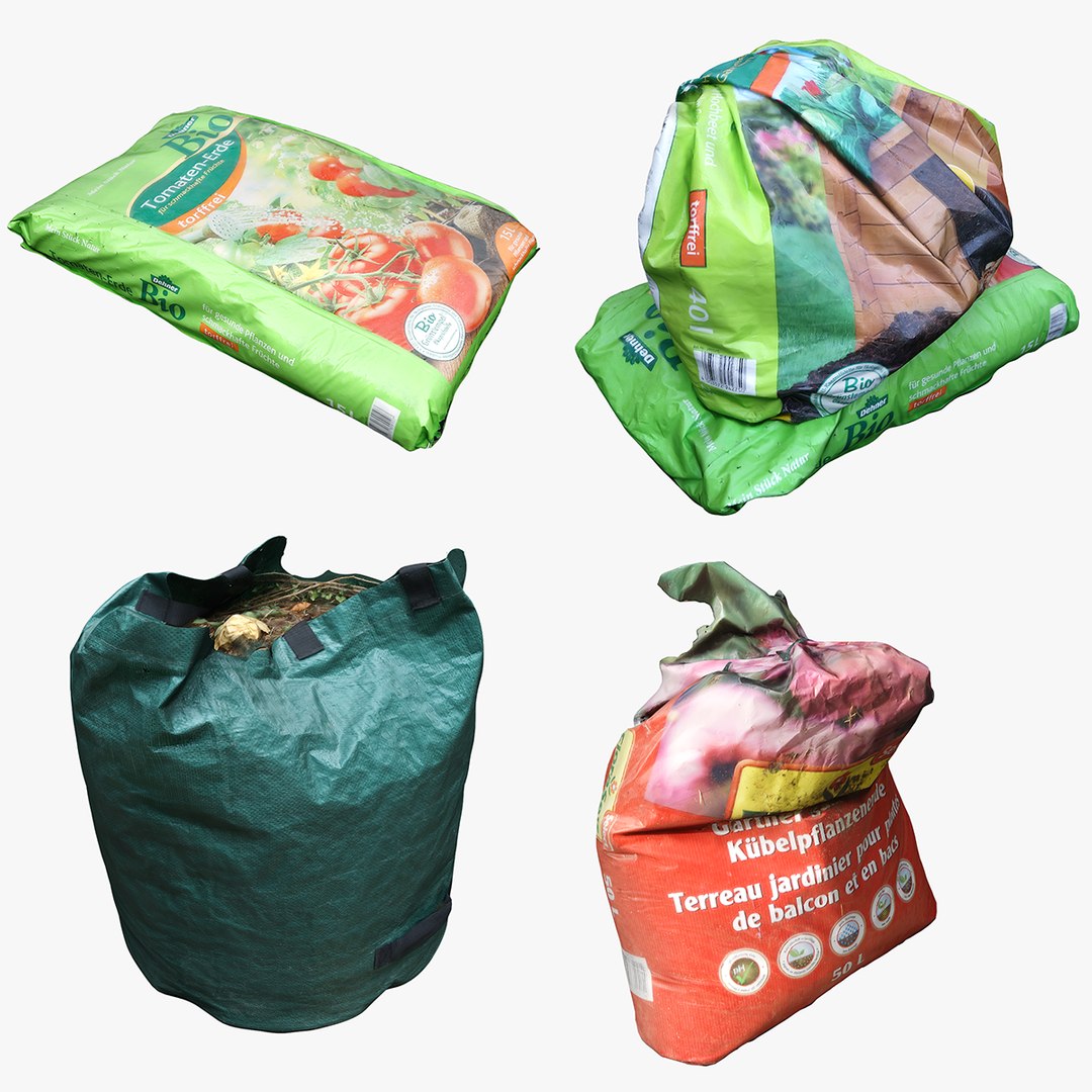 Bag Sack Collection 10 3D Model - TurboSquid 1807599
