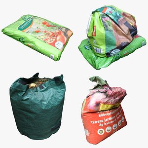 Bag Sack Collection 10 3D model