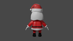3D model 3D Chibi Santa Claus