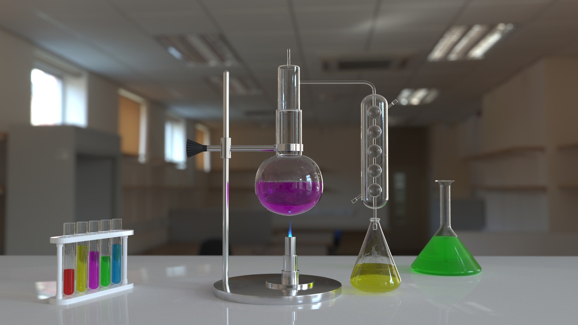 Laboratory Glassware Model - TurboSquid 1453900