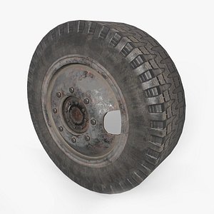 Wheel from a truck model