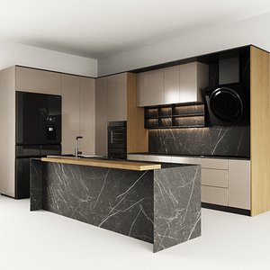 3D model Kitchen Design