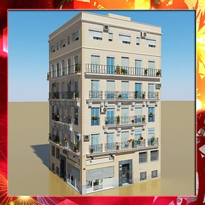3d model photorealistic building 18