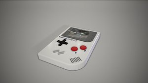 gameboy boy 3D model