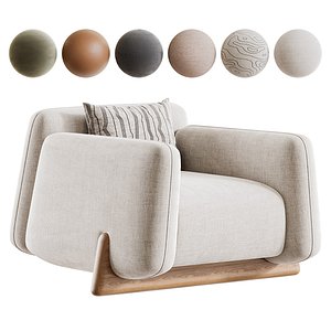 Natuzzi Mirai Armchair model