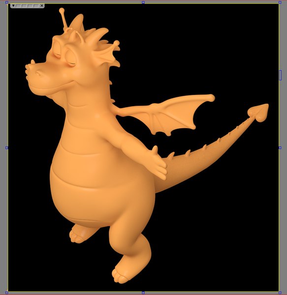 3D model dragon childish - TurboSquid 1284941