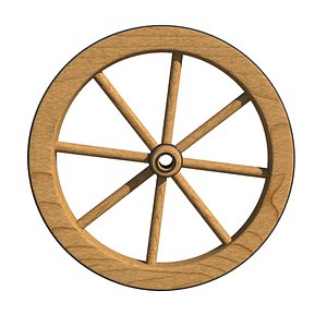 antique wagon wheel max