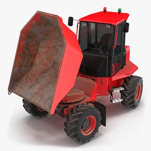 3D cabbed dumper generic dump truck