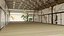 Japanese Shogun Audience Hall Interior - Feudal Castle Room