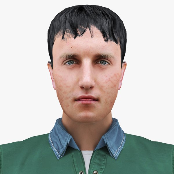 MAN 39 - 250개의 애니메이션 포함 3D 모델 - TurboSquid 1770581
