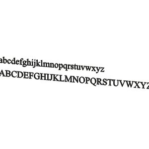 aparajita font cad data 3d model