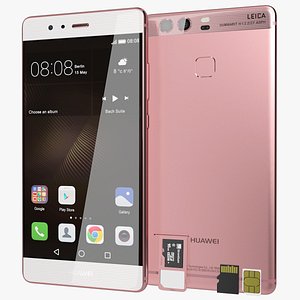Huawei P9 Rose Gold with SD/SIM Card Tray