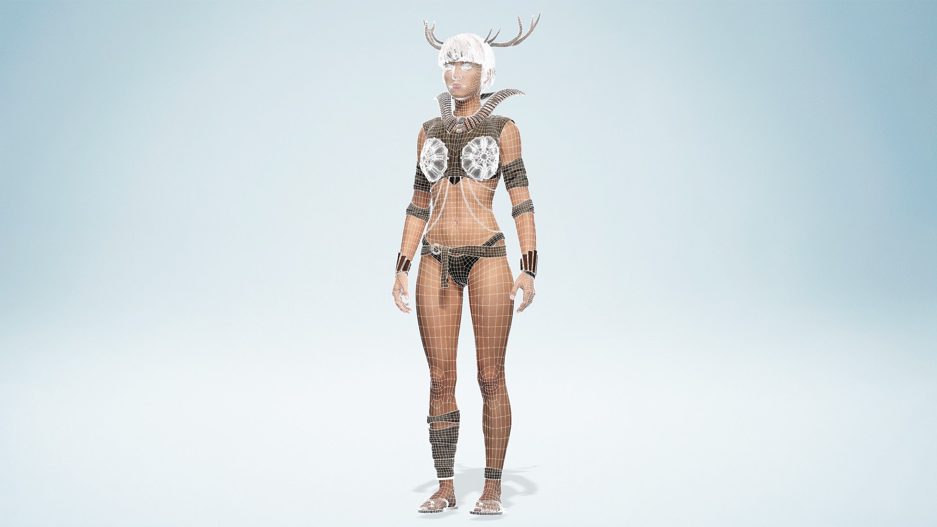 3D Fantasy Antlered Tribal Girl Wild Huntress Antler Woman model https://p.turbosquid.com/ts-thumb/Jv/ouGARz/1c/wire1/png/1757962309/1920x1080/fit_q87/446d95360fdff2d6560992cbd8dd59fb04c22076/wire1.jpg