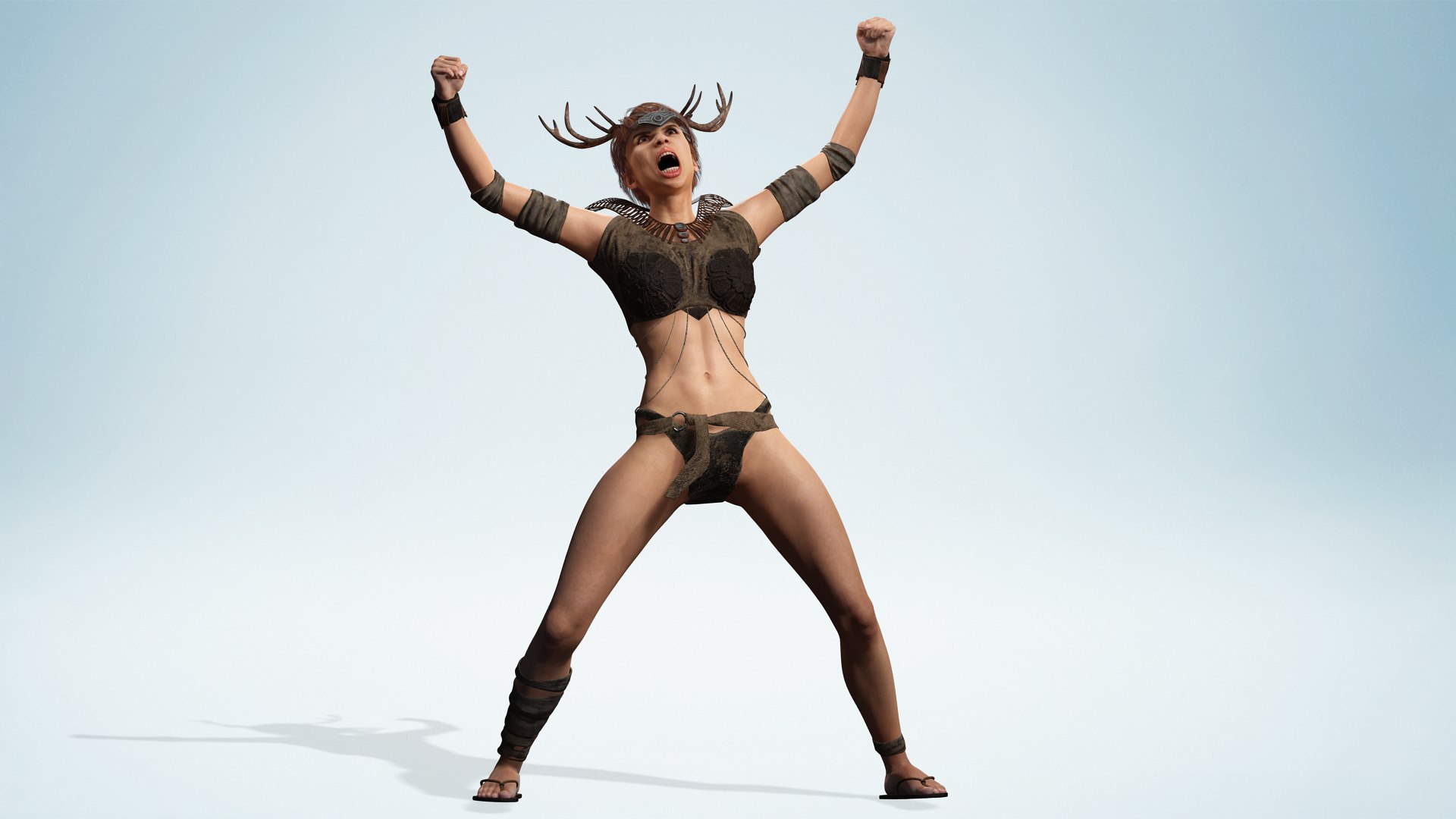 3D Fantasy Antlered Tribal Girl Wild Huntress Antler Woman model https://p.turbosquid.com/ts-thumb/Jv/ouGARz/cG/7/png/1757962261/1920x1080/fit_q87/9cdb74b7773a973b7cb8fc2c1d6a1b8c1d8f1034/7.jpg