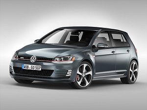 volkswagen car 3d max