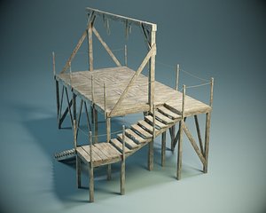 Gallows Scaffold PBR