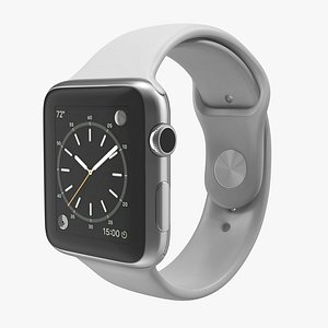 Apple Watch Sport Band White Fluoroelastomer 2